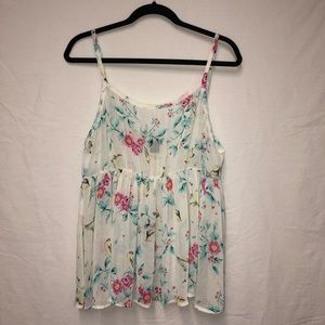 Torrid Babydoll Cami (size 0)